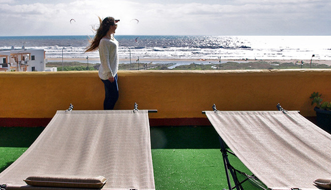 apartamentos en Tarifa Las Cañas1 en la playa Los Lances 